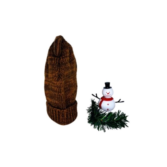 #K7 Brown Bear Winter Hat - Picture 5 of 6